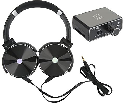 Sonew Monitor de Fugas de Agua, Kit Detector de Fugas de Tuberías de Agua Subterránea, Herramienta Intensificadora de Sonido de Detección de Fugas, con Auriculares