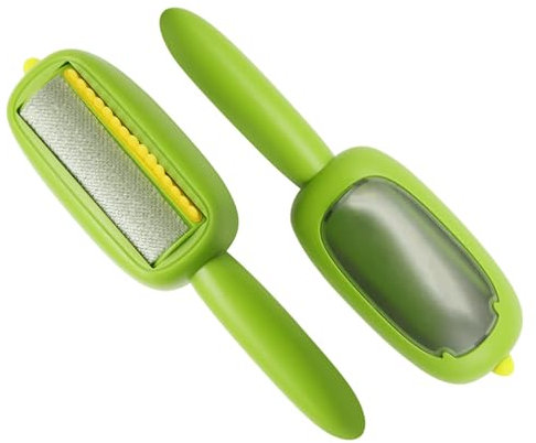 Rouleau Anti-Peluches réutilisable Brosse Anti-Peluches Outil d'élimination des Poils d'animaux Lavable Portable Multi-Surfaces Élimination des Poils de Chat et de Chien Nettoyage Efficace pour