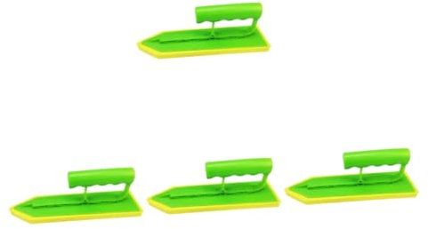 SHINEOFI 4 Pezzi Frattazzo Gomma Spugnosa per Fughe Utensile Maneggevole per Stuccatura e Livellamento Piastrelle Design Ergonomico con Comodo per Progetti Installazione Ceramica