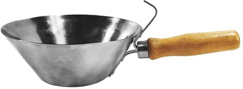 Contenitore per cemento in acciaio inox plaster miscela secchi costruzioni da giardino secchio multiuso