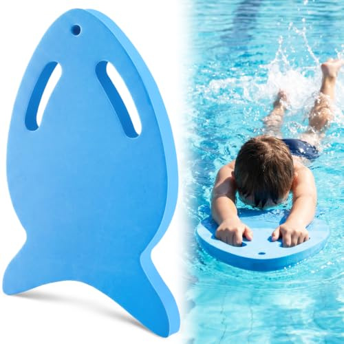 UNIFAMILY Swimming Kickboard, EVA Foam Swimming Float for Kids and Adults, Cute Floating Board with Secure Hand Holes for Swim Training