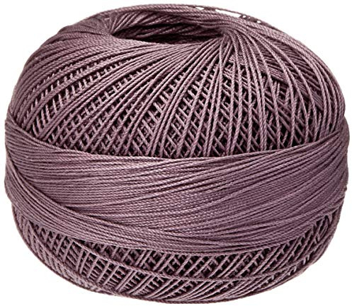 Handy Hands 210-Yard Lizbeth Cotton Thread, 25gm, Medium Antique Violet
