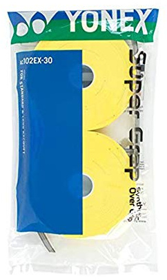 YONEX Super GRAP 30 Pack - Yellow, (SG_B00JG96G3Q_US)
