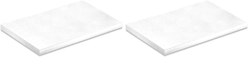 dekora - Base per Torta Rettangolare Bianca 30x40cm, Altezza 1,2cm - Ideale per Tutti i Tipi di Feste, Compleanni e Anniversari (Confezione da 2)