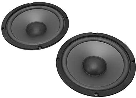 Dioche Paquete de 2 Parlantes Coaxiales para Automóvil de 17 Cm y 6,5 Pulgadas, Graves de Rango Completo de 600 W, Diseño de Alta Sensibilidad Adecuado para Todos los Sistemas de Audio del Automóvil.