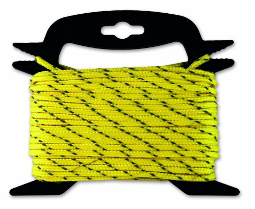 Reflect Cord REFL01J Corde polypropylène réfléchissante 35 kg D 4,8 mm L 15 m Jaune