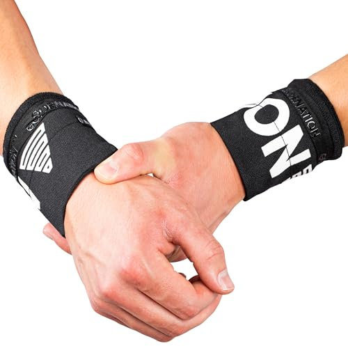 GORNATION Handgelenk-Bandagen, Performance Wrist Wraps für Fitness, Calisthenics & Kraftsport, Bandagen für Gym, Handgelenkstütze, Wickel-Bandagen - 1 Paar
