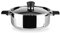 IBILI - 606016 - Svea Stainless Steel Dutch Oven With Lid, 16 Cm