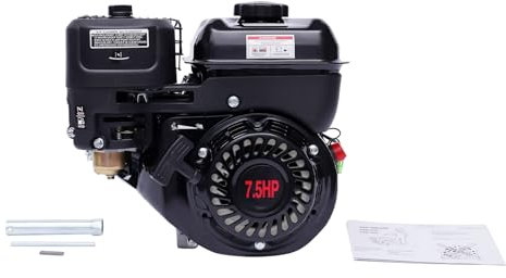 Benzinmotor 7.5 PS 5.1 kW Standmotor Kartmotor Motor 4-Takt 1 Zylinder Kartmotor 3.6L für Flugzeugen Autos Schnellbooten Rennwagen kleinen Landmaschinen Gartenmaschinen