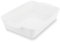 SHUESS Auflaufform groß 38 cm, Auflaufform Keramik Weiß für 4-6 Personen Kapazität 3 Liter für Lasagne, Tiramisu, Aufläufe und mehr