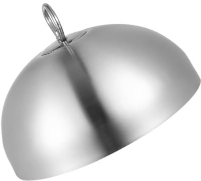 Hemobllo 1pieza Cubierta De Comida Inoxidable Protección Efectiva Para Bbq Picnics y Color Plateado