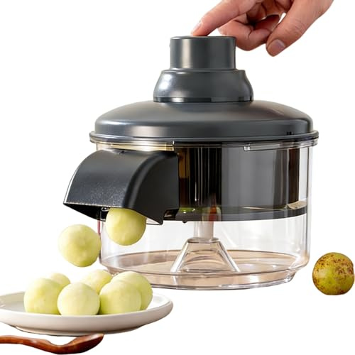 Pelapatate automatico per frutta, 50 W, dispositivo elettrico ricaricabile, pratico strumento per sbucciare piccoli frutta e pomodori, per casa, dormitorio, casa, feste, picnic, campeggio