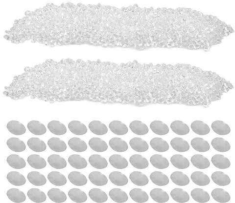Angoily Thermoplastic Polymorph Plastic Pellets 100g Lightweight Polyhexylester Moldable Beads that Harden When Cooled, Easy to Shape for Making Decorations
