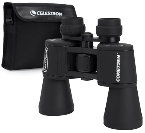 Celestron 71198 Cometron 7x50 Binocolo con prisma di Porro, Nero