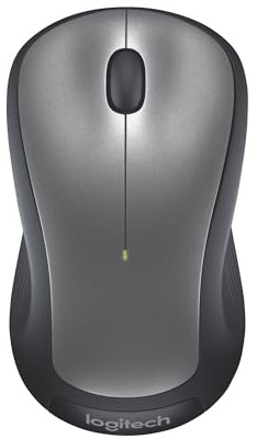 Logitech M310 Souris sans Fil, 2,4 GHz avec Nano-Récepteur, Suivi Optique 1000 PPP, Batterie Longue Durée 18 Mois, Compatible avec PC/Mac/Ordinateur - Gris Argent