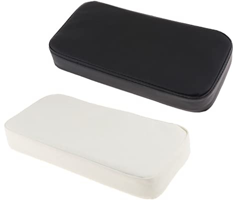 2x Cuscino Quadrato in Pelle PU Cuscino per Lettino Da Massaggio Supporto per Testata Salon Home