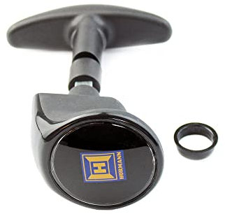 Hörmann Torgriffgarnitur Stiftlänge 87mm, TS 16, schwarz für Industrie-Sektionaltor