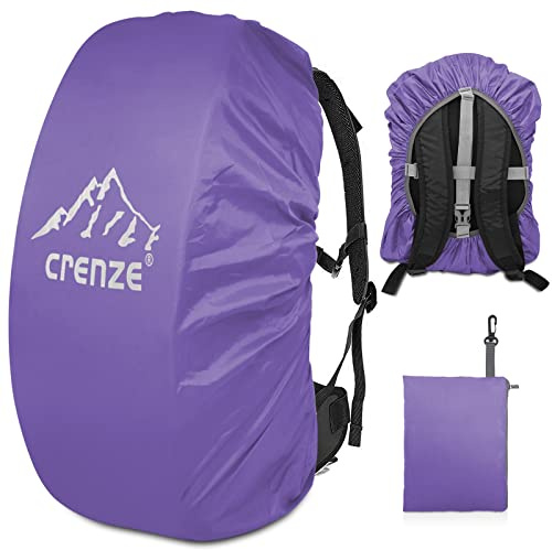 Crenze 15-90L Waterproof Backpack Rain Cover with Non-Slip Buckle Strap