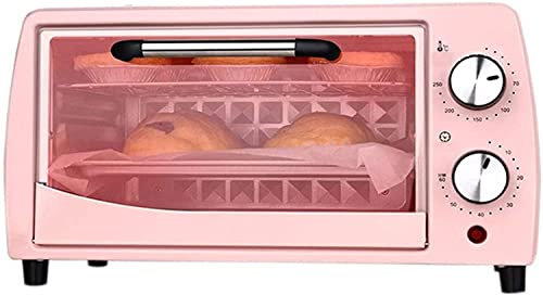 CAZARU Mini Forno da Cucina da 12 Litri, Forno Elettrico con Convezione e Friggitrice ad Aria, In Acciaio Inossidabile, Include Rack per Forno e Cassetto per Briciole