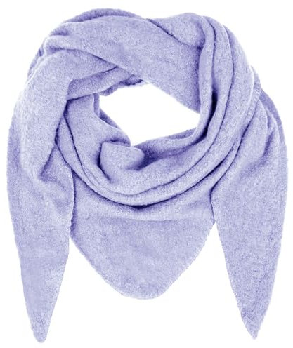 Glamexx24 Sciarpa XXL Invernale - Foulard Triangolare Unisex per Uomo e Donna - Sciarpa ad Anello in Diversi Colori per Tutte le Stagioni, Viola Chiaro Blu