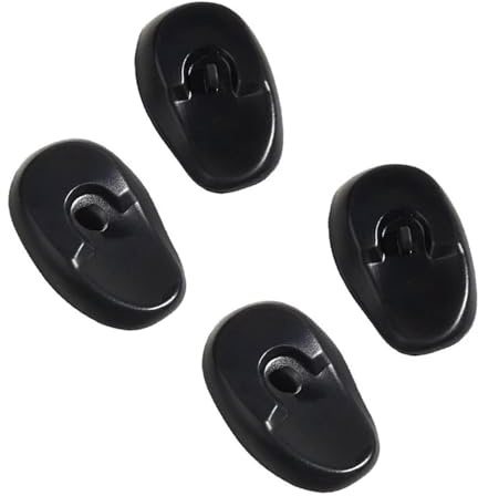 4Pcs Silicone Ear Covers for Shower, Black Ear Protectors Covers Reusable Ear Shield Waterproof Ear Covers for Hair Dye Shower Bathing and it sizes 8 * 5.5cm.