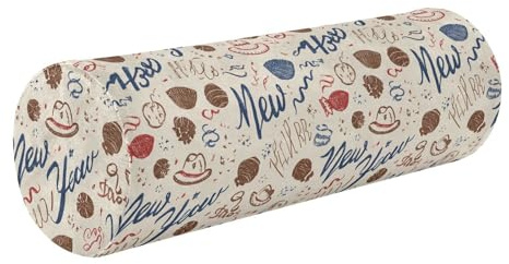 decor gift Cowboy Sketch New Year Neck Roll Pillow Bed Roller Pillow for Back almohada para rodillas