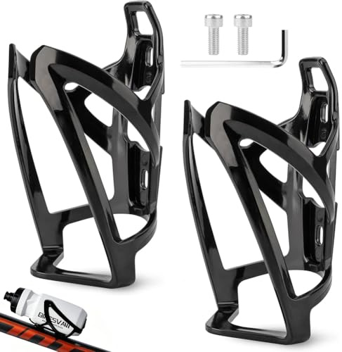 Portabidon para Bicicleta,Soporte Agua Bicicleta,Porta Bidon Bici-Aluminio Portabidones,MTB Soporte Botella Bidón Bicicleta 2 pcs