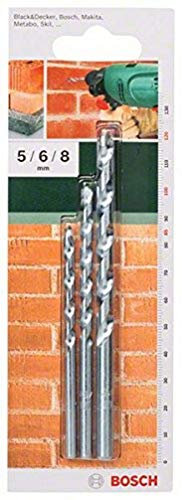 Bosch Home and Garden 2609255458 - Broca para albañilería (pack de 3)