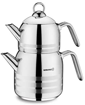 Korkmaz Astra Teekanne Caydanlik A098 Induktion geeignet