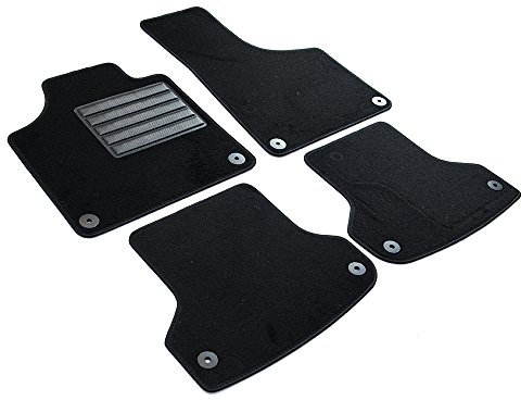 MTM SP-123 Tapis sur Mesure en Velour pour Audi A3 (8P) & SPORTBACK 05.2003>09.2012, black