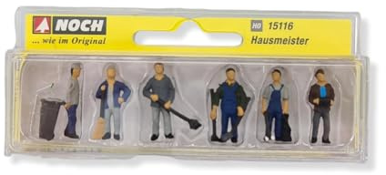 15116 NOCH H0 Figuren Hausmeister