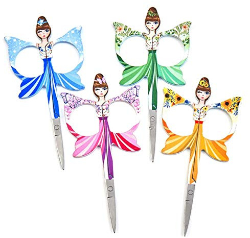 Hemline - Tijeras de Bordar (10 cm), diseño de ángel