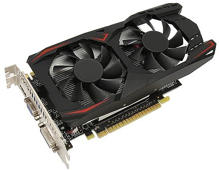 VBESTLIFE GTX1050Ti 4 GB Grafikkarte, GDDR5, 128 Bit, 700 MHz, Gaming-Grafikkarte mit HDMI-VGA- und DVI-Anschlüssen, Zwei Lüfter (GTX1050Ti 4 GB DDR5 128 Bit), VBESTLIFEnc1ifpqo4b-11