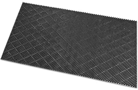 emmevi Dörrmatta Mjukt Gummi 40x70cm Halkfri Tjocklek 1,5 cm Dräneringsskrapa 100% Tillverkad i Italien MOD.MILLEPUNTE