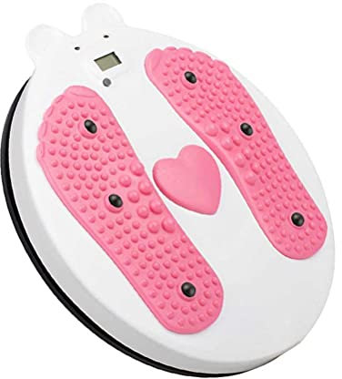 COTTILE Taillen-Twisterplatte Aerobic-Training Fitness Twist Waist Torsion Disc,Balance Board Wackelbrett, Fit Taille Übung und Fußmassage,hüfttrainer drehscheibe