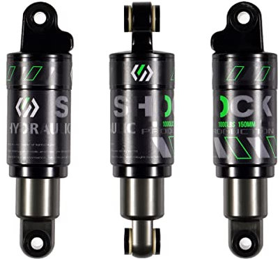 Chooee Fahrrad Stoßdämpfer hinten 120mm 125mm 150mm 165mm 185mm 190mm 200mm Mountainbike Dämpfer Hinterer Stoßdämpfer