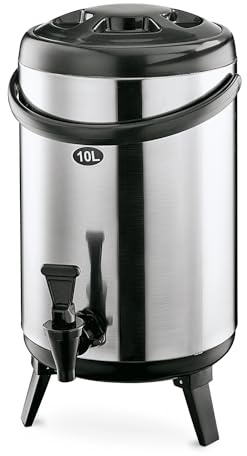 Termos med kran, Dryckesbehållare isolerad, Termisk behållare - 10L