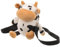 CALLARON Kuh Umhängetasche - Plüsch Kuh Umhängetasche für MäDchen, Verstellbarer Riemen Schultertasche, Weiche Und Bequeme Cartoon Tier Handtasche für Kinder & Erwachsene 24 x 15 x 11 cm