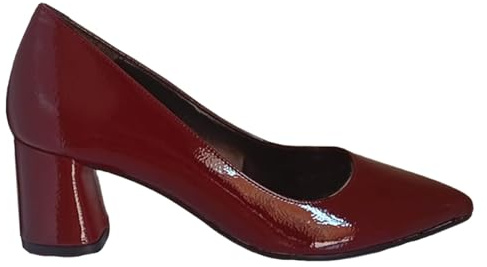 fratelliditalia.org Scarpa Scarpe Eleganti Donna Made in Italy con Tacco Medio Modello Luna in Ecopelle con Fodera in Pelle Vari Colori