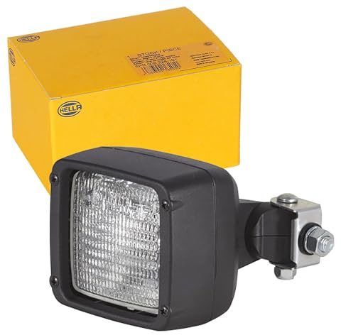 HELLA 1GA 996 083-001 Halogen-Worklight - Ultra Beam - 24/12V - Bolted/mounting - for horizontal fastening - Surface Lighting - Plug: AMP