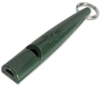 (6 Pack) Acme Model 211.5 Plastic Dog Whistle Forest Green for Dogs