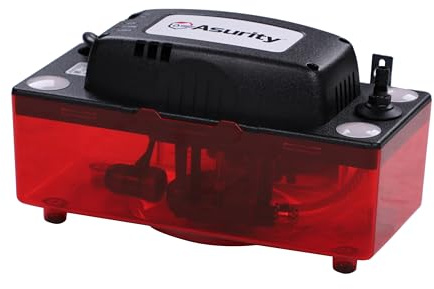 Asurity by Diversitech ULTRACP-22 120V Compact HVAC Condensate Pump with 22' Max Lift Height, Standard HVAC Condensate Removal Pump for Air Conditioners, Furnaces, or Dehumidifiers