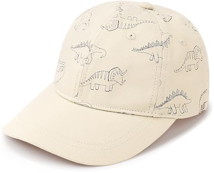 DRESHOW Niño Béisbol Gorra Bebé Sol Sombrero Lindo Dinosaurio Patterned Gorras Unisex Bebé Camionero Sombreros Infantil Niño Kid Sombreros para Niños Niñas