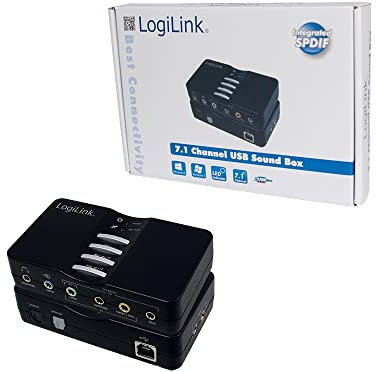 LogiLink UA-0099 USB Sound Box 7.1 (externe Soundkarte)