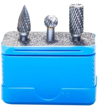 SW-Stahl 82550L Hartmetall Frässtiftesatz, 3-teilig