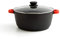 Quid Intense Cacerola Aluminio Fundido 28x12,5cm Negro, 6.35 L