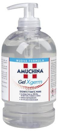 CUBEX PROFESSIONAL AMUCHINA gel igienizzante mani 500 ml disinfettante 12pz