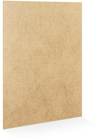 Alison Kingsgate A1 – 2mm MDF Board Backing for Laser Engraving, Painting & DIY – Strong Backing Board for Crafts & a Great Alternative to Plywood Sheets
