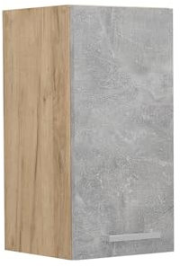 Vicco Hängeschrank R-Line, hängender Küchenschrank, Beton, 30 cm