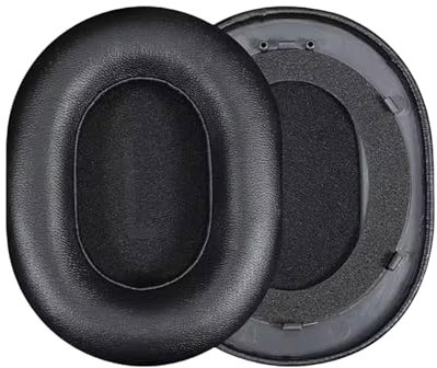 Cuscinetti auricolari per cuffie da ufficio con comfort migliorato semplice installazione cuscinetto auricolare in schiuma per cuffie D05